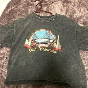 San Francisco cropped shirt